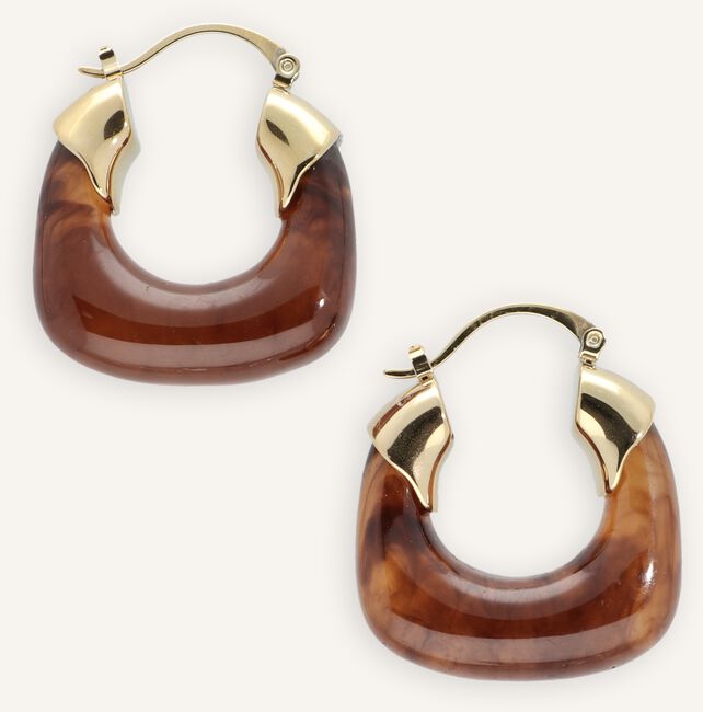 NOTRE-V EARRING BROWN NOTRE-V EARRING BROWN - large