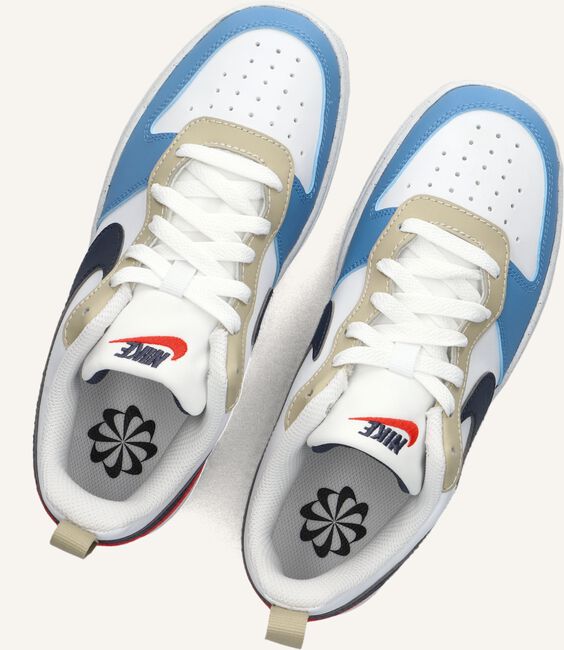 Witte NIKE Lage sneakers COURT BOROUGH LOW RECRAFT Witte NIKE Lage sneakers COURT BOROUGH LOW RECRAFT - large
