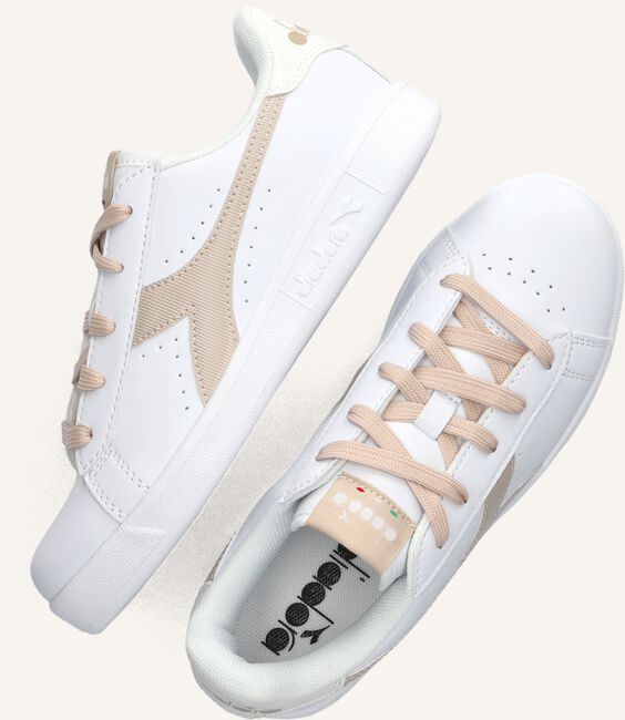 Witte DIADORA Lage sneakers GAME P GS GIRL Witte DIADORA Lage sneakers GAME P GS GIRL - large