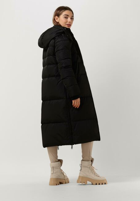 Zwarte MOSCOW Gewatteerde jas MAREN - large