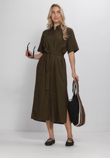 Donkerblauwe MY ESSENTIAL WARDROBE Jurken MWDIAS SS BOXY SHIRTDRESS - large