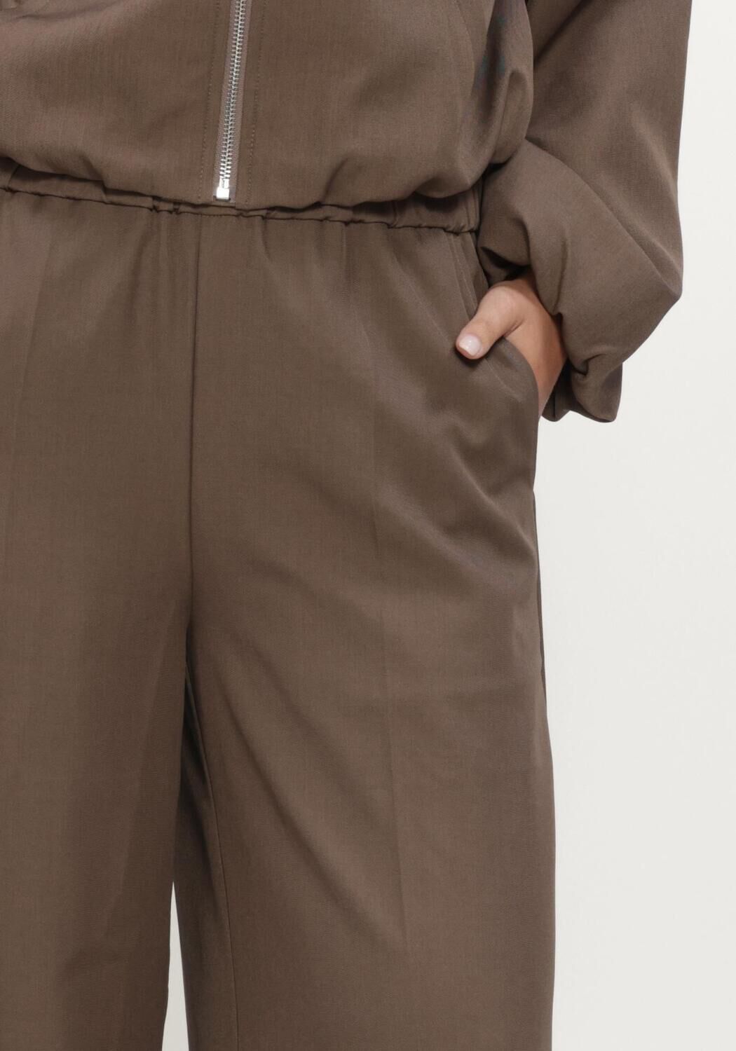 Bruine NOTRE-V Wijde broek NV-IRINA - large