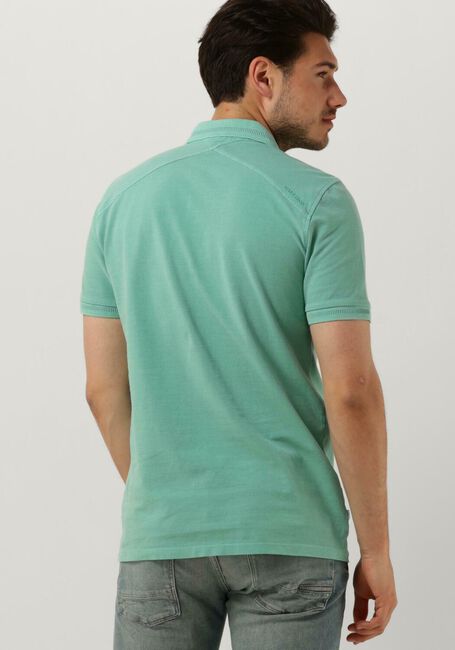 Blauwe CAST IRON Polo SHORT SLEEVE POLO COTTON GD PIQUE - large