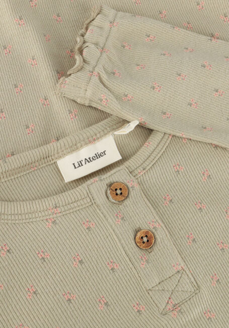 Olijf LIL' ATELIER Tops & T-shirts NMFGAGO FIA SLIM TOP - large