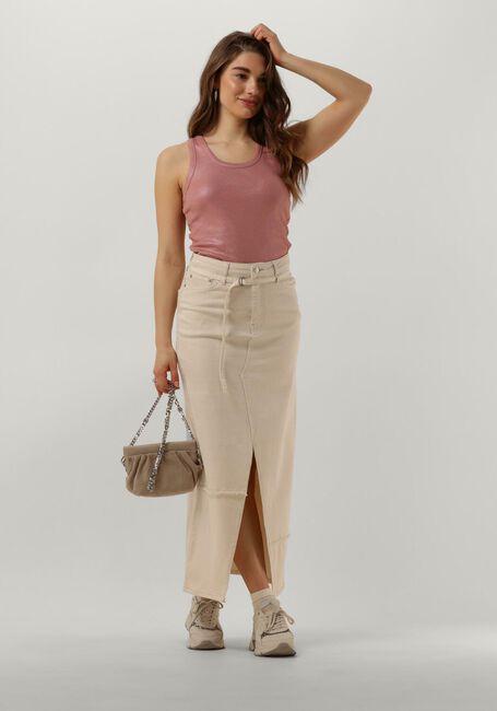 Roze SUMMUM Top RIB TANKTOP COTTON RIB - large