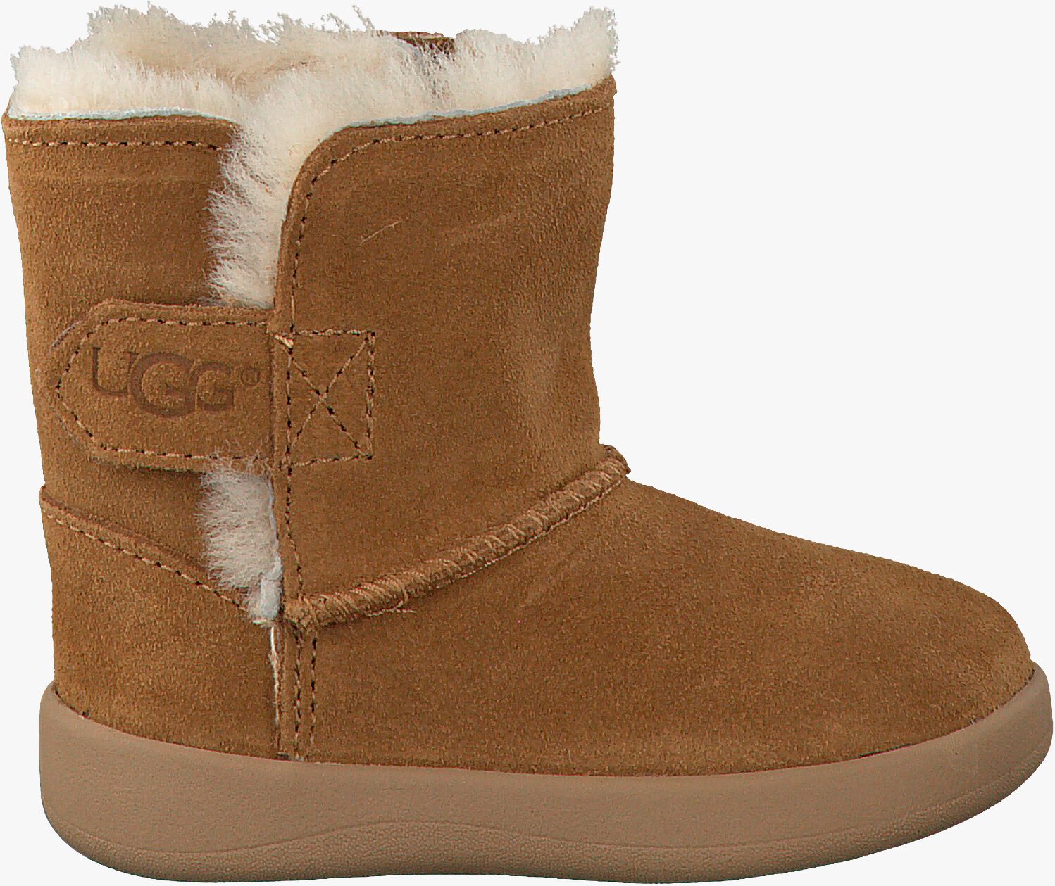 Vlot Kameel Baan Cognac UGG Vachtlaarzen KEELAN KIDS | Omoda