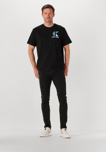 Zwarte CALVIN KLEIN T-shirt SS 20S CK BHS LG GRP - large