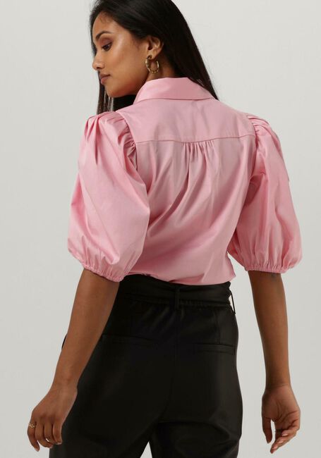 Roze NOTES DU NORD Blouses KIRA SHORT SLEEVE SHIRT - large