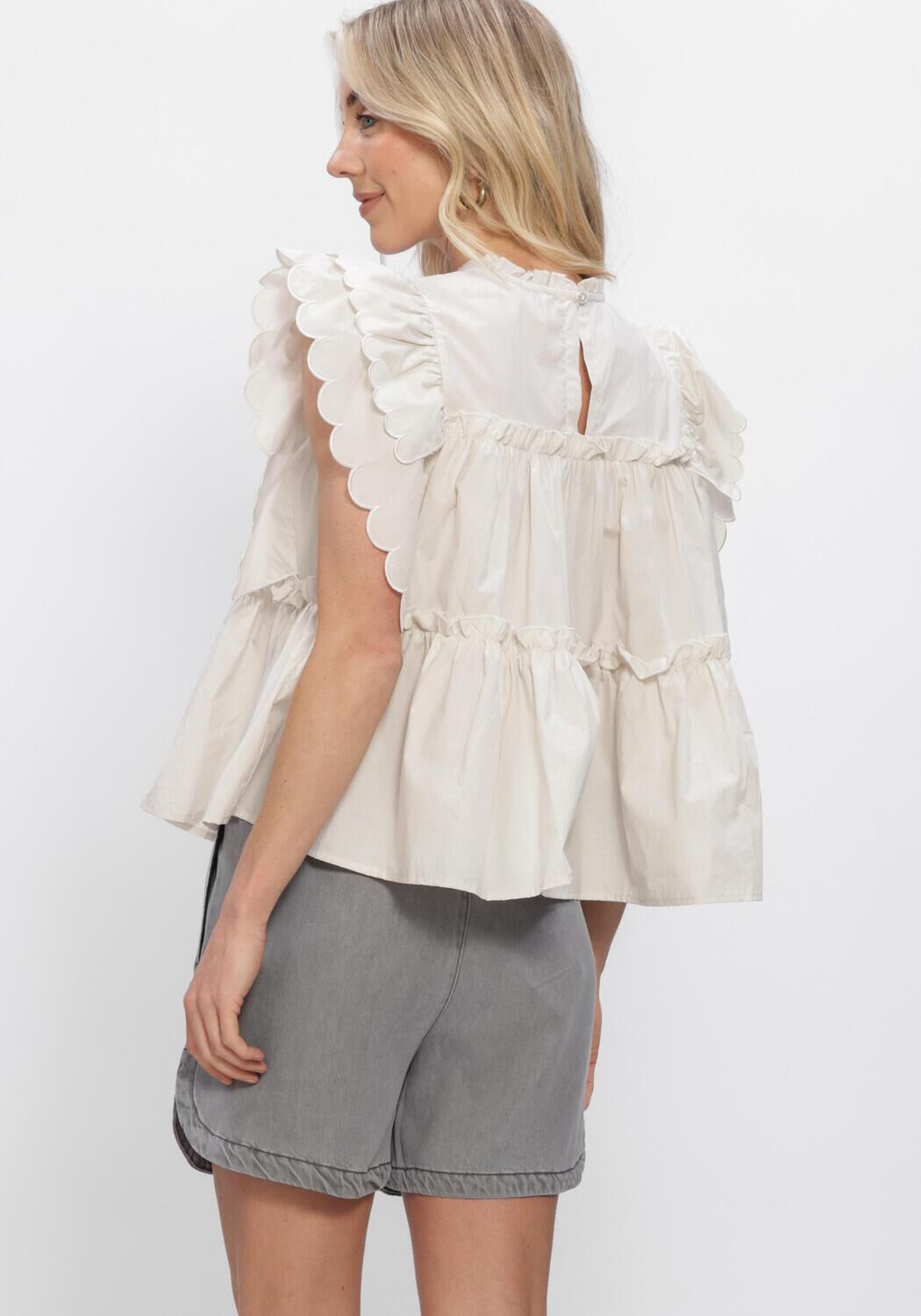 Witte OBJECT Top OBJHOPE S/L TOP - large