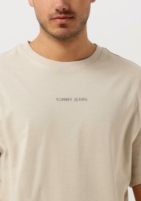 Beige TOMMY JEANS T-shirt TJM REG S NEW CLASSICS TEE EXT - large