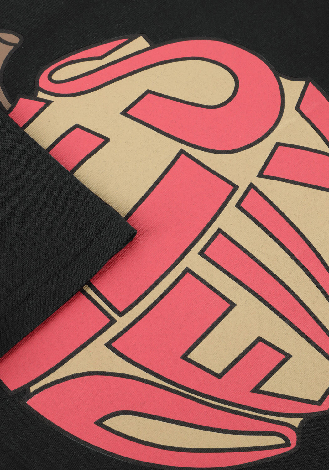 Zwarte LES DEUX T-shirt ORCHARD T-SHIRT KIDS - large