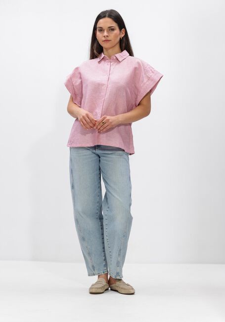 Roze BY-BAR Blouses PIXIE LINNEN BLOUSE - large