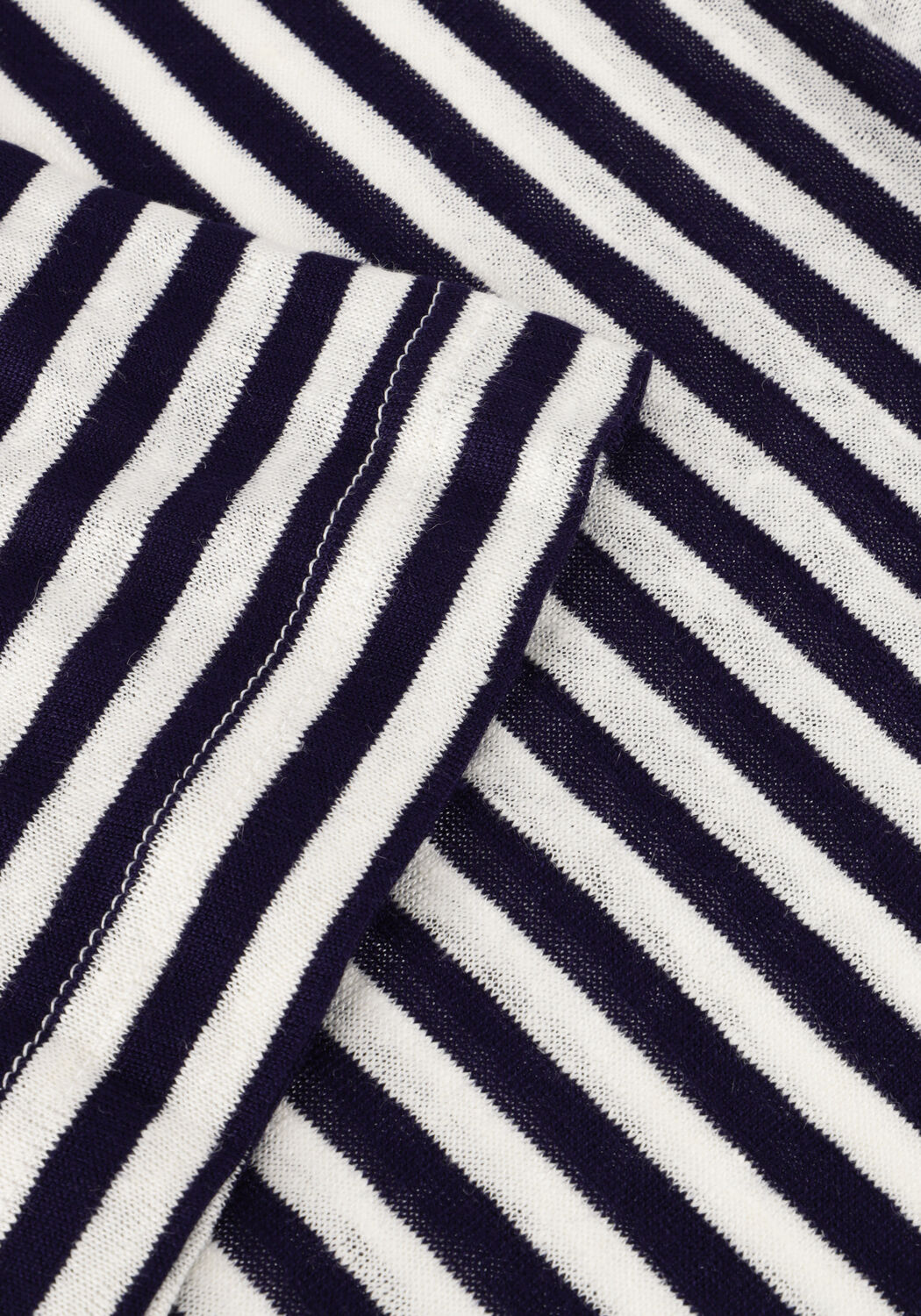 Donkerblauwe MY ESSENTIAL WARDROBE T-shirt LISAMW STRIPED TEE - large