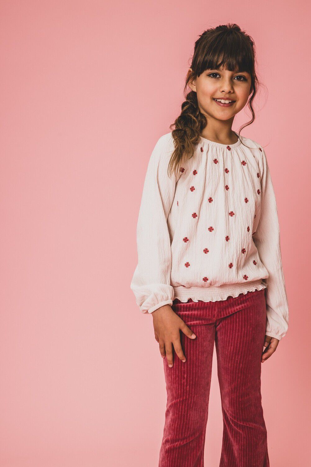 Creme LOOXS Little Blouses 2501-7413 - large