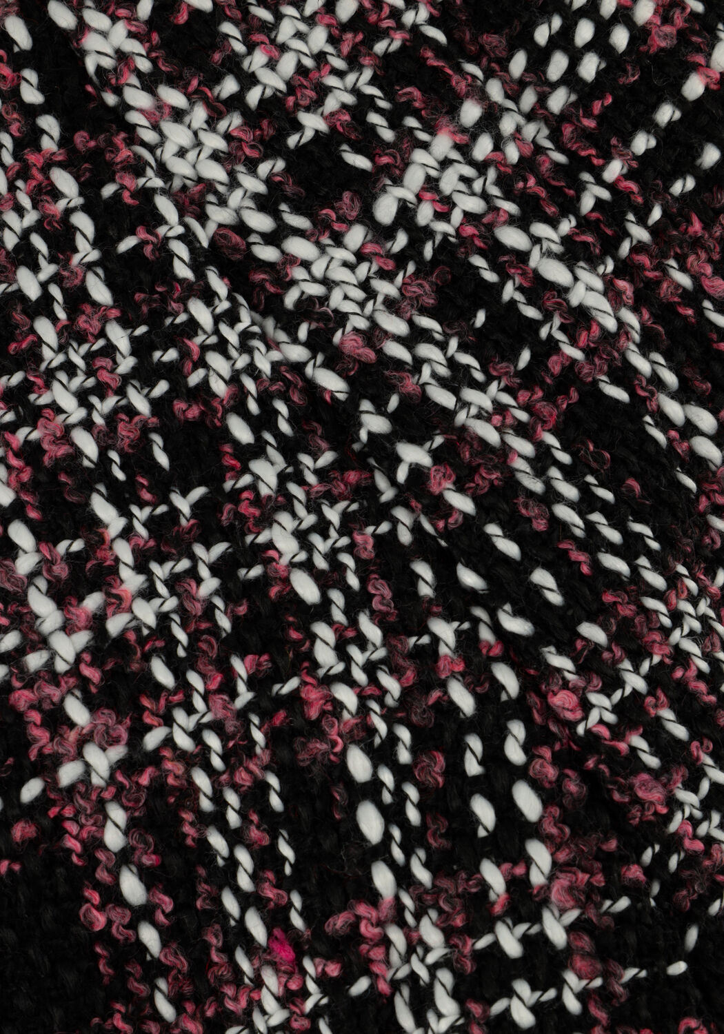 Roze COLOURFUL REBEL Broeken KENDALL BOUCLE CHECK SHORT - large