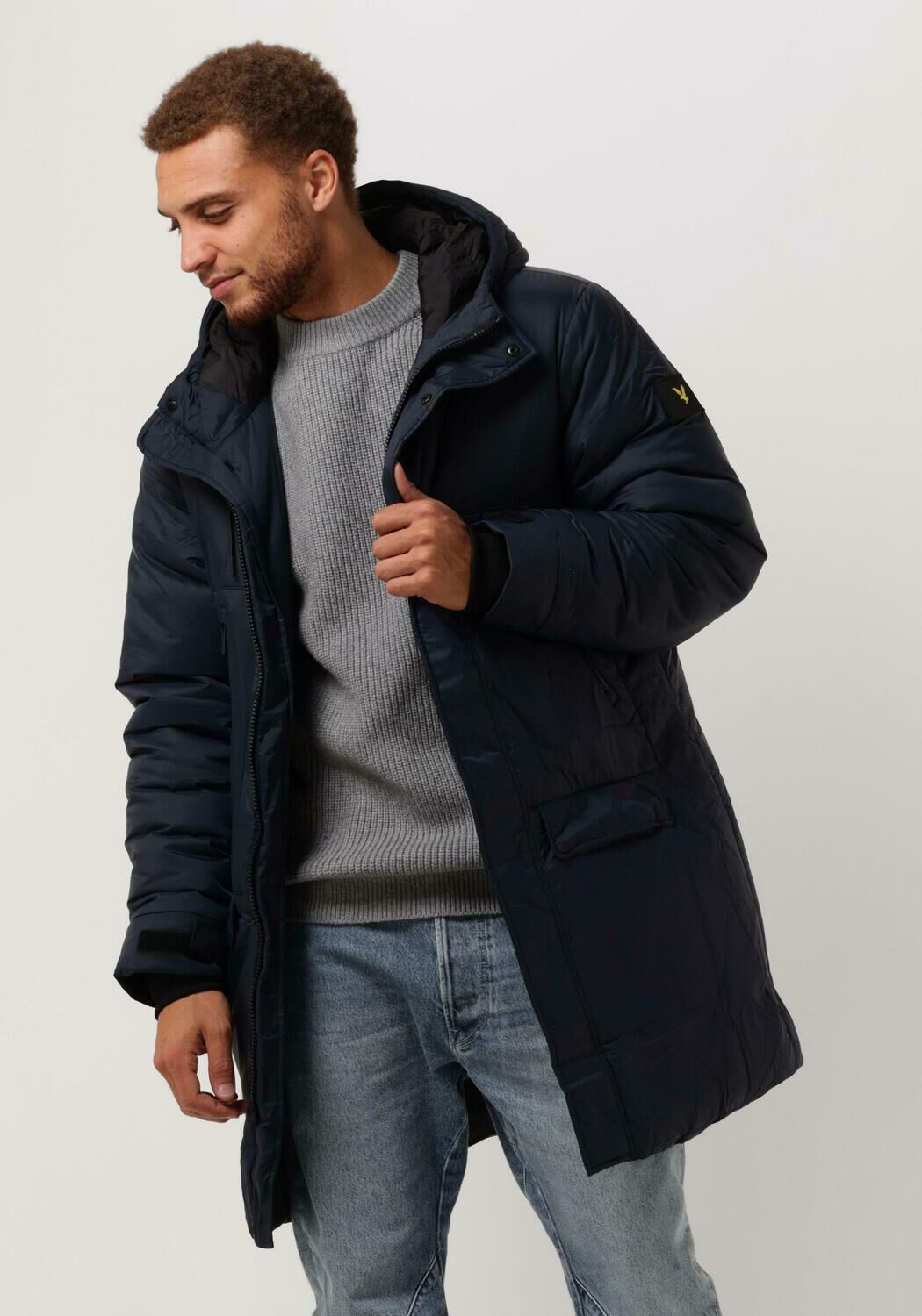 Lyle and scott winterjas heren sale deals