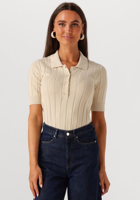 Beige MODSTRÖM T-shirt TONIAMD SS POLO - large