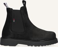 Zwarte TOMMY JEANS Chelsea boots SUEDE CHELSEA - medium