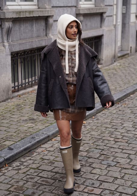 Bruine YDENCE Rokken SKIRT NATALIA - large