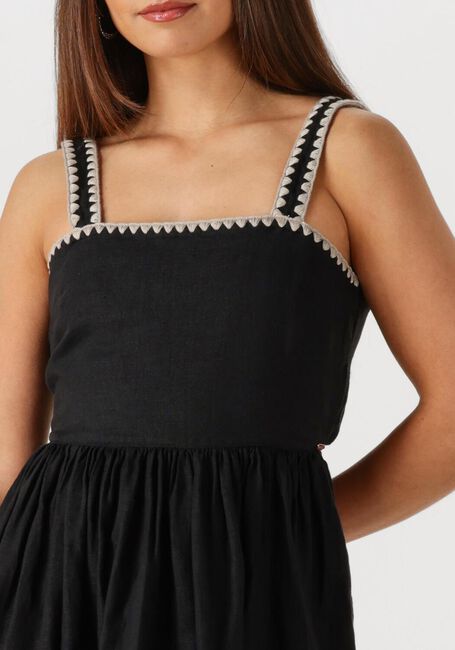 Zwarte MR MOOD Maxi jurk MRS ANA DRESS - large