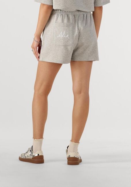 Lichtgrijze ALIX THE LABEL Korte broek LADIES KNITTED SWEAT SHORT - large