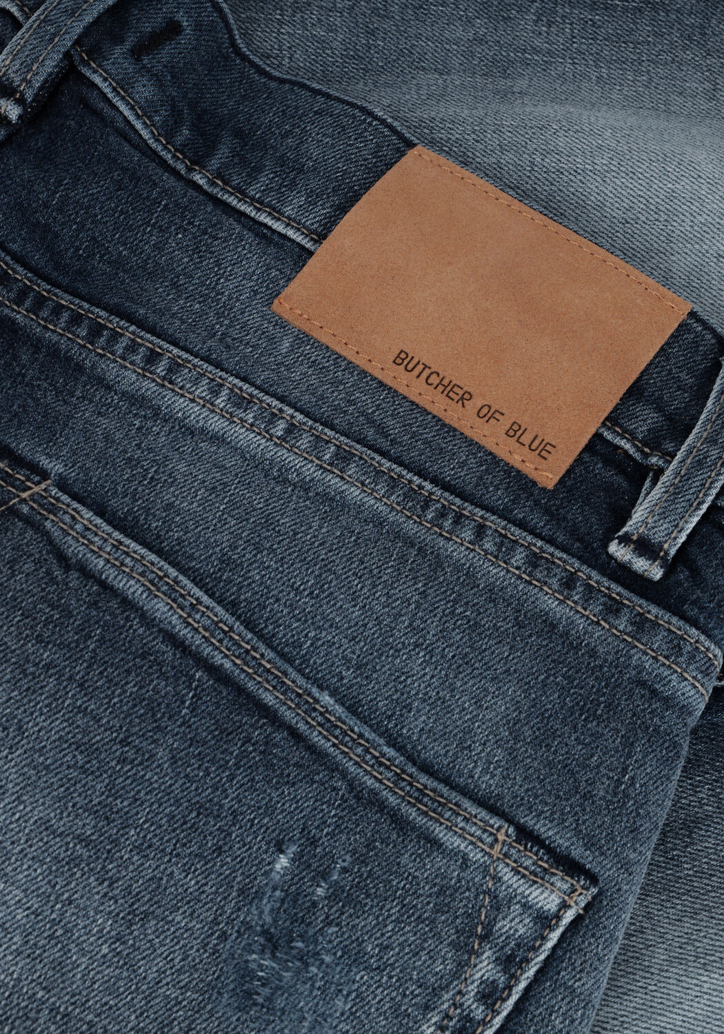 Blauwe BUTCHER OF BLUE Slim fit jeans MODESTO SLIM MSJ-BJ4 - large