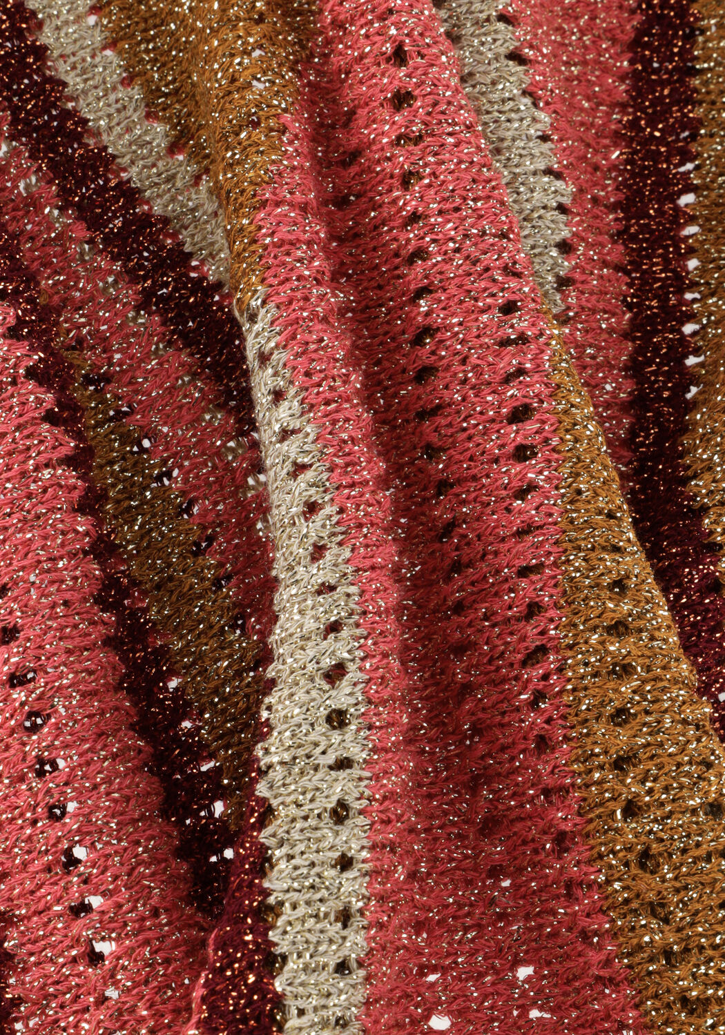 Multi SUMMUM Top HALTER TOP LUREX SWIRL KNIT - large