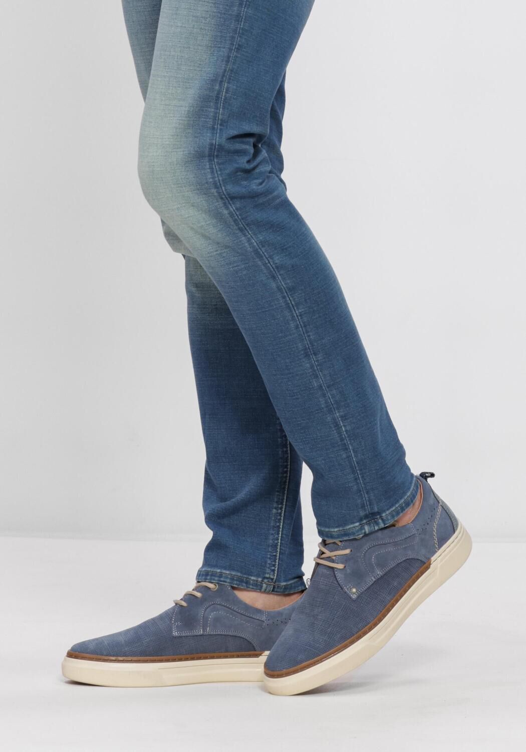 Blauwe MAZZELTOV Lage sneakers ROME - large