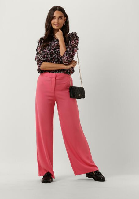 Fuchsia NOTES DU NORD Wijde broek OLIANA PANT - large
