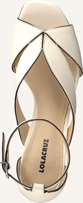 Witte LOLA CRUZ Platte sandalen 185Z10BK Witte LOLA CRUZ Platte sandalen 185Z10BK - large