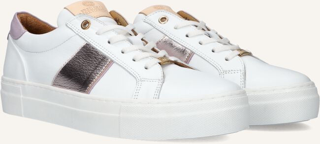 Witte FRED DE LA BRETONIERE Lage sneakers 101010384 Witte FRED DE LA BRETONIERE Lage sneakers 101010384 - large