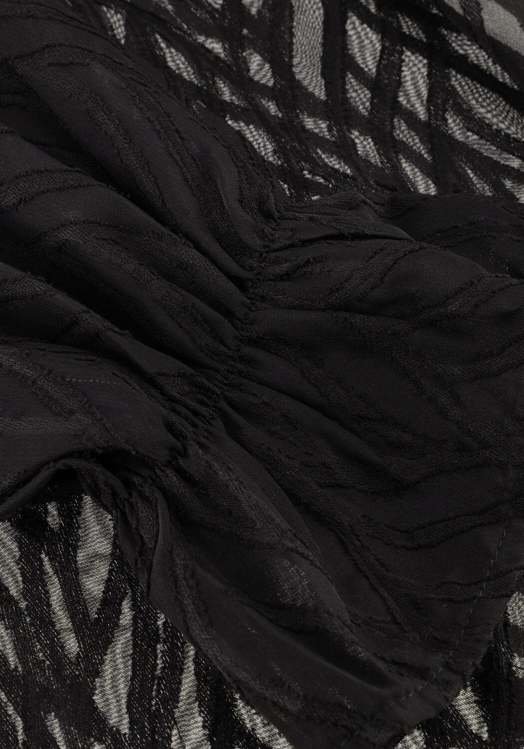 Zwarte CO'COUTURE Blouses ROCHELLE FRILL BLOUSE - large