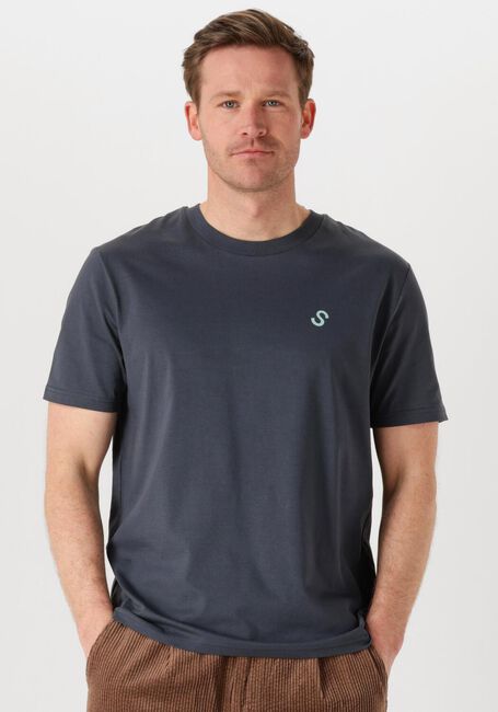 Donkerblauwe STR&Oslash;M Clothing T-shirt T-SHIRT - large