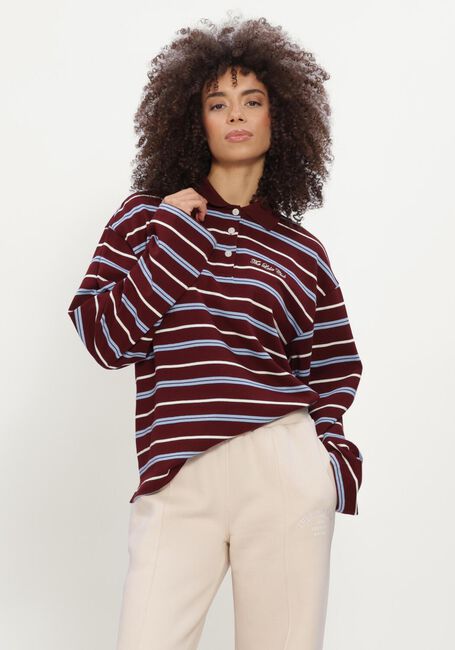 Bordeaux THE LOLA CLUB Trui EMILIA POLO - large