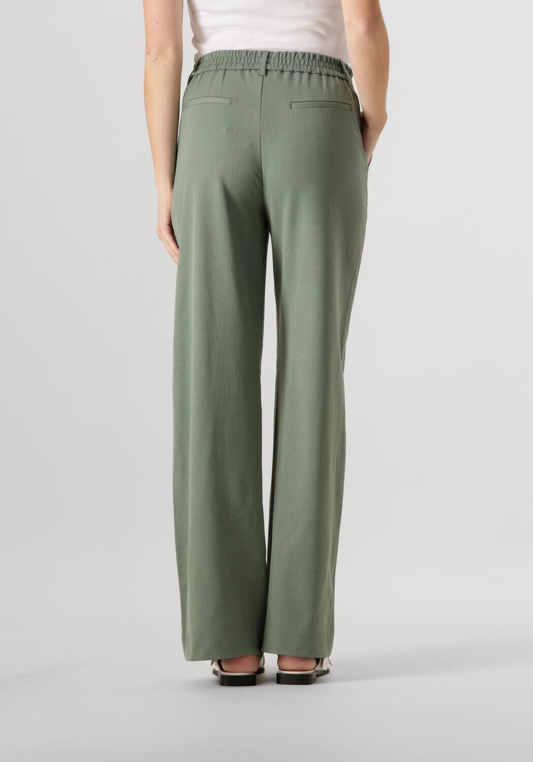 OBJECT Dames Broeken Objlisa Wide Pant Olijf