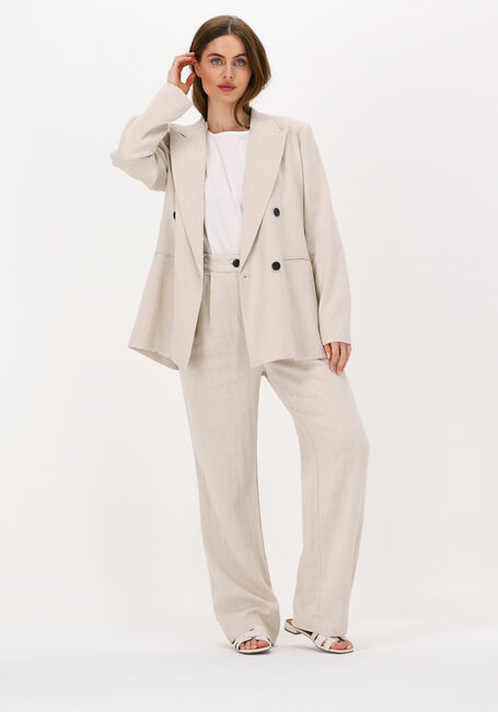 Zand CO'COUTURE Wijde broek LINEN FLARE PANTS Zand CO'COUTURE Wijde broek LINEN FLARE PANTS - large