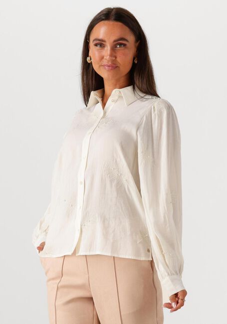 Witte NUKUS Blouses MILANOVA BLOUSE PEARL - large