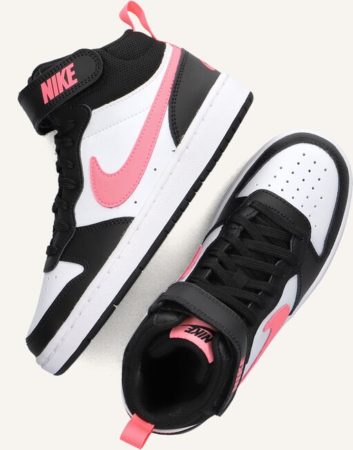 zwarte nike hoge sneakers court borough mid