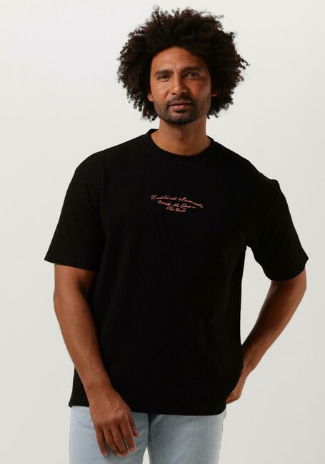 Zwarte WOODBIRD T-shirt COLE ROAD TEE - large