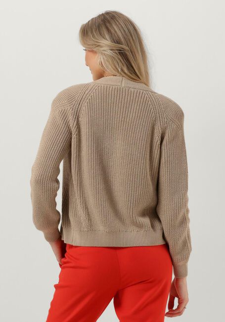 Beige BY-BAR Vest BERRY CARDIGAN - large