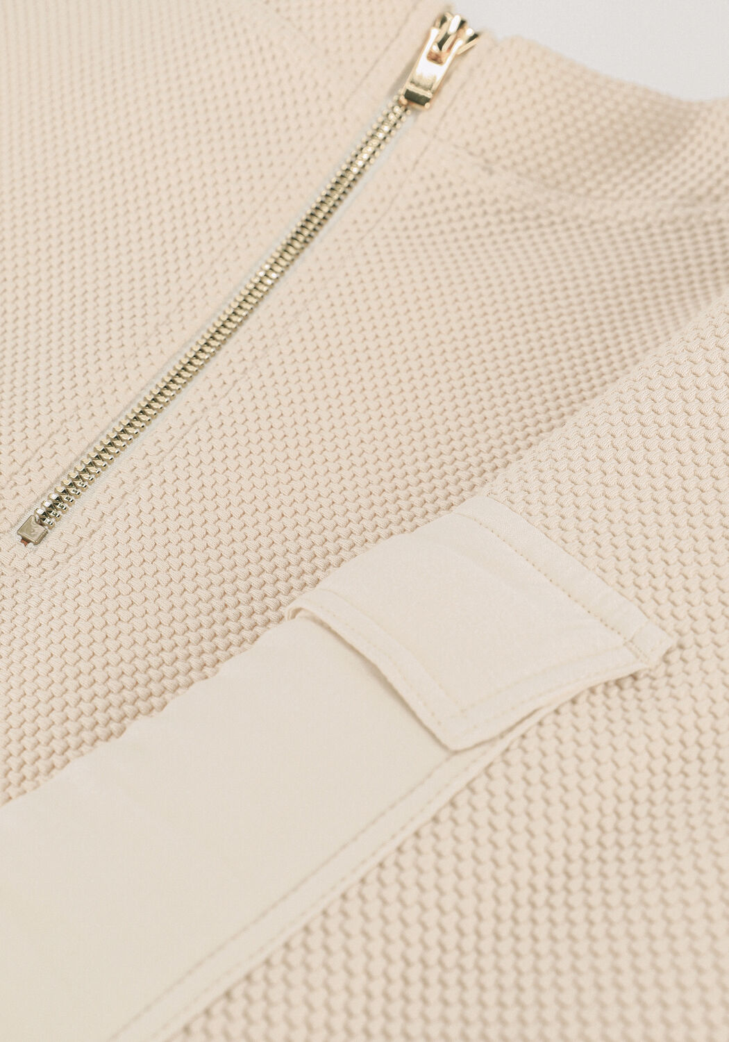 Beige VANILIA Sweater RELAX POCKET - large