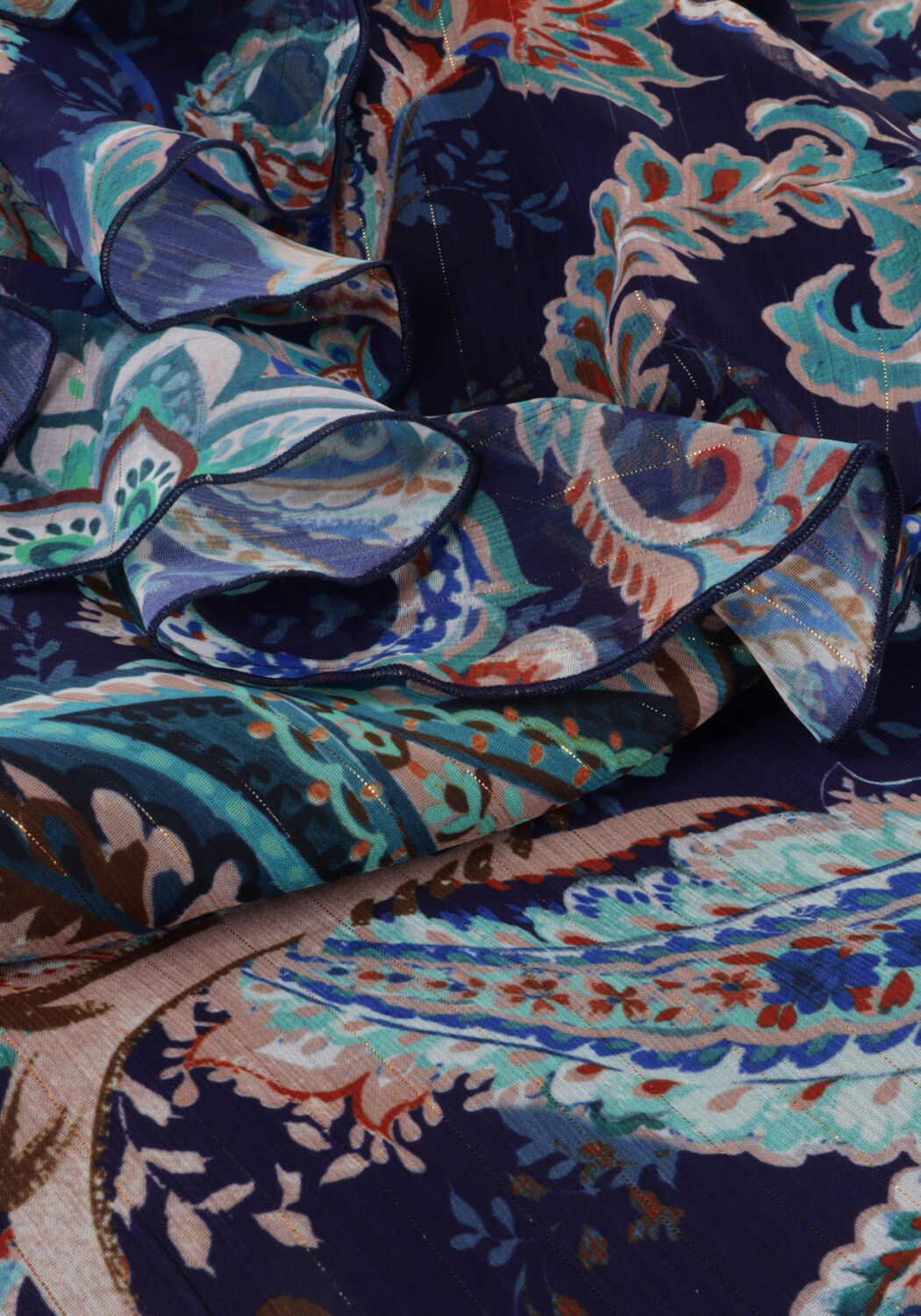 Donkerblauwe LIU JO Maxi jurk ABITO TS.NAV 5 - large