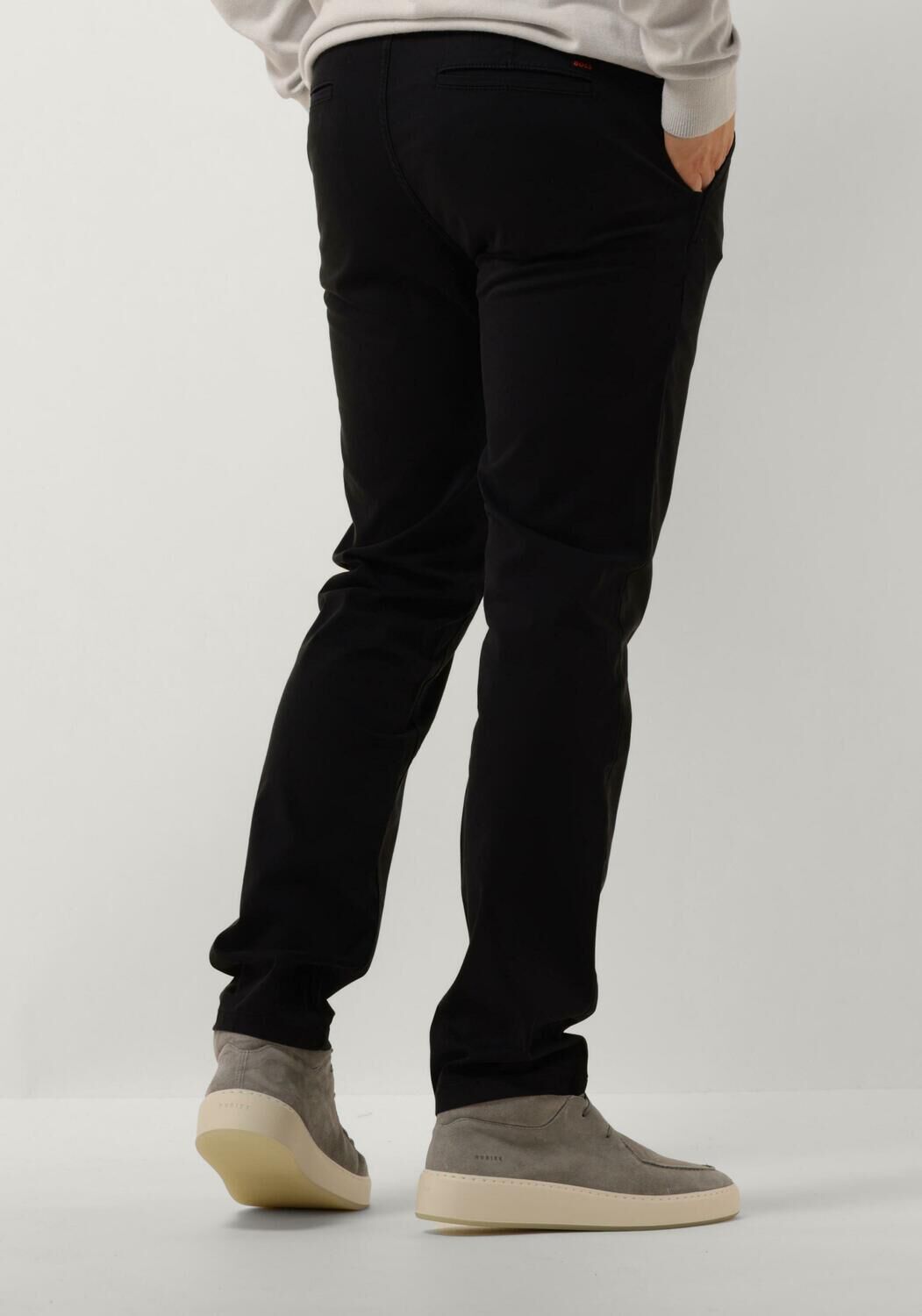 BOSS Heren Broeken Chino_slim Zwart