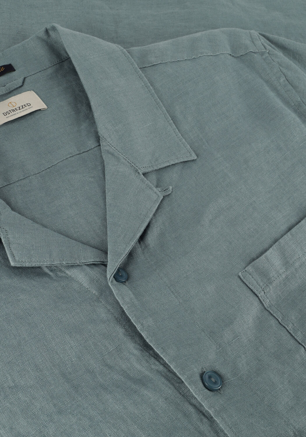 Groene DSTREZZED Casual overhemd DS_COLTER RESORT SHIRT - large