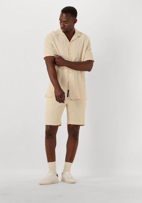 Beige BUTCHER OF BLUE Korte broek RIPLEY STRUCTURE SHORT - large