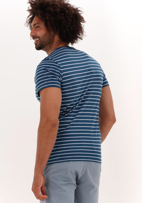 Blauwe G-STAR RAW T-shirt STRIPE SLIM R T - large
