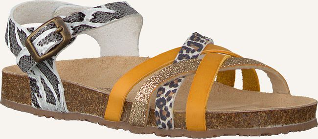 Gele TON & TON Platte sandalen OM10861 Gele TON & TON Platte sandalen OM10861 - large