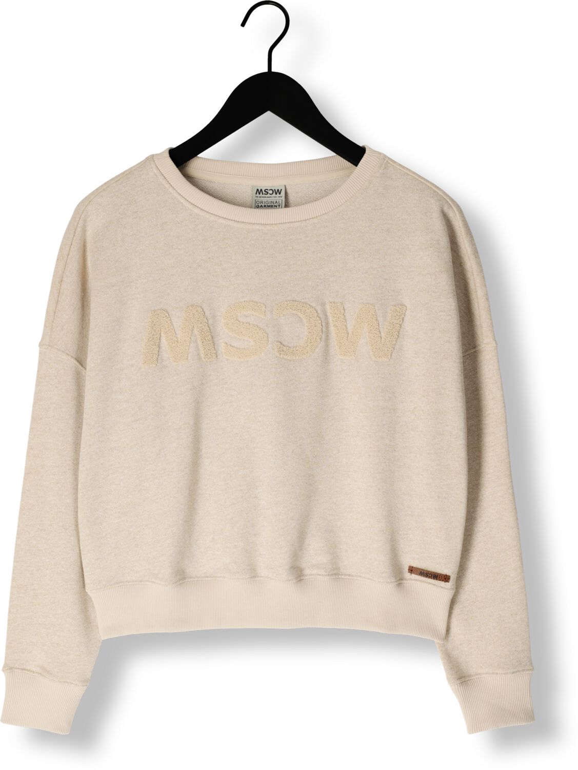 MOSCOW Dames Truien & Vesten 59-04-logosweat Zand