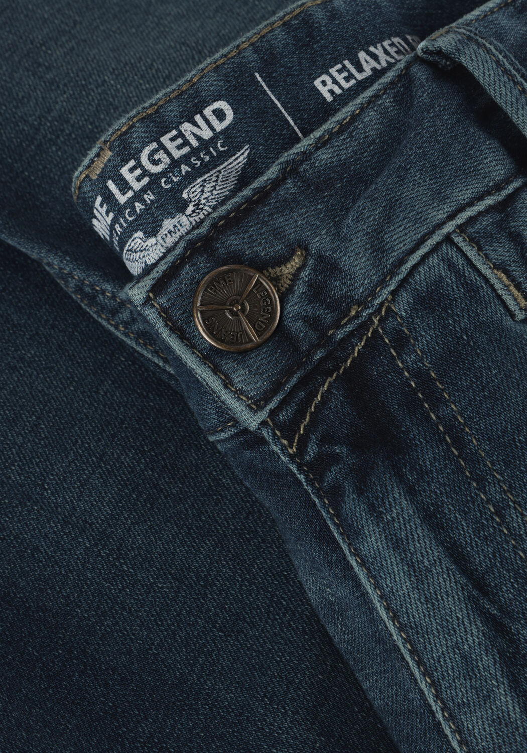 Blauwe PME LEGEND Slim fit jeans COMMANDER 3.0 - large