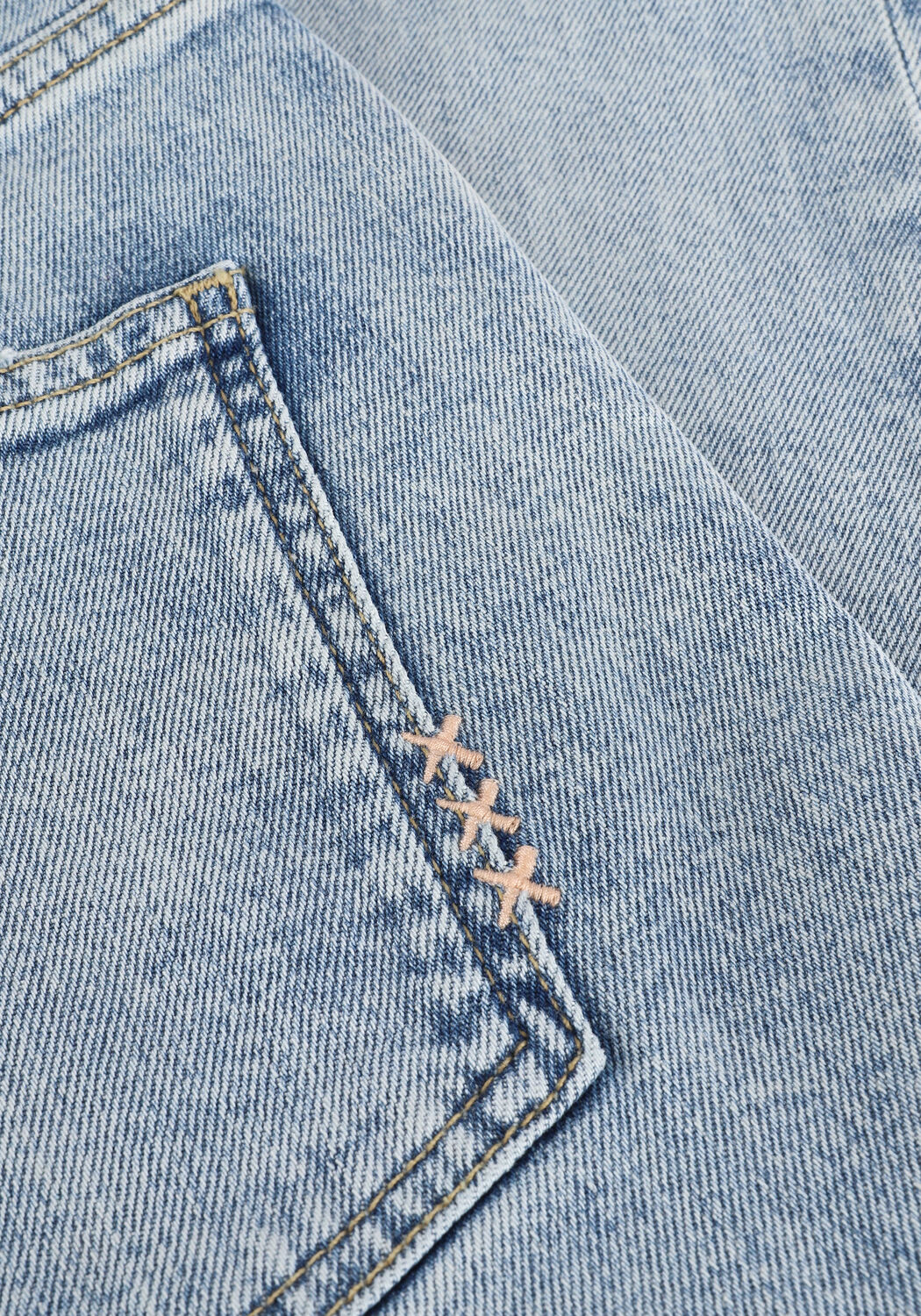 Lichtblauwe SCOTCH & SODA Slim fit jeans HIGH FIVE SLIM FIT - NEW LIGHT - large